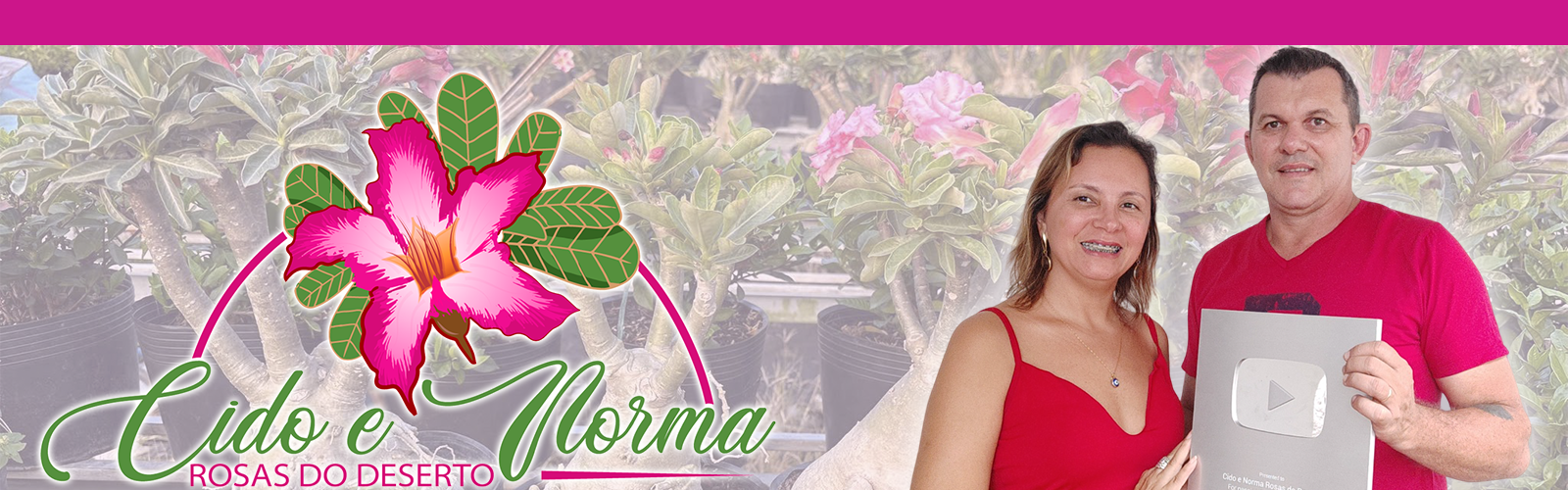 Cido e Norma Rosas do Deserto